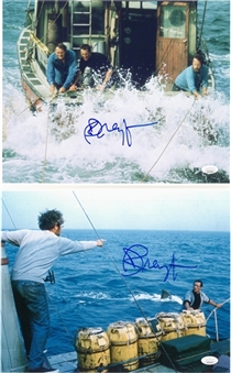 Lot of (2) Richard Dreyfuss Signed Jaws 8x10 Photos (JSA)
